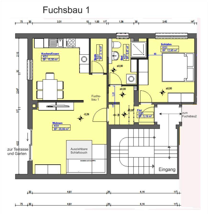 Zum Fuchsbau Hettstadt Exterior foto